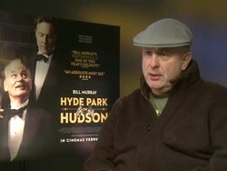 INTERVIEW -  Roger Michell on his cast and how information on public figures is now more available at the Hyde Park on Hudson Interview in London, 28th January 2013  Stock Footage