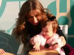 Thalia at Pampers' 'Mi Musica, Mi Herencia' event Stock Footage