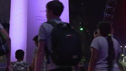 CLEAN : Obelisk in Buenos Aires goes dark for Earth Hour News Clip