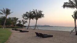 Sunset on the beach Stock Footage