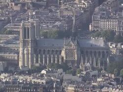 Notre Dame Stock Footage
