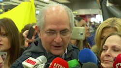 Ousted Caracas mayor vows to continue fight against Maduro Instructional Video