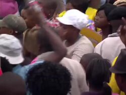 South Africans mourn the passing of Nelson Mandela News Clip