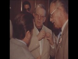 SYND 31 12 80 THE PRESIDENT OF COPA DE ORO COMMITTEE SEES FINAL PREPARATIONS FOR SOCCER TOURNAMENT News Clip