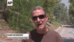 Los Angeles Area Fire Destroys At Least 18 Homes News Clip