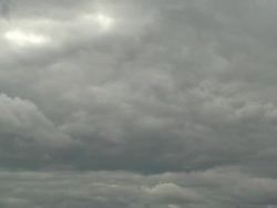 Clouds in time lapse Stock Footage