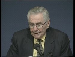 Former US ambassador presser after visit to North Korea News Clip