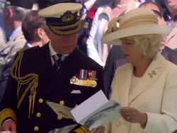 British Royal Family D Day Remembrance Service News Clip