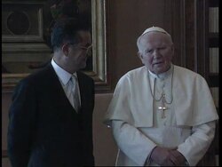 ITALY: VATICAN: POPE JOHN PAUL II MEETS TAIWAN'S VICE PRESIDENT UPDATE News Clip