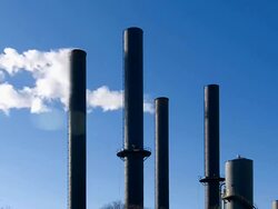 SMOKESTACKS 1 Stock Footage