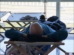 Passengers still stranded due to volcano ash, Frankfurt airport News Clip