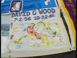 Expanded AIDS Quilt revealed before US tour News Clip