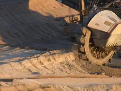 Surface mining Stock Footage
