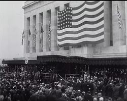 US Memorial at Chateau Thierry. News Clip