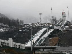 E. ON IBU Biathlon World Cup - Sochi Stock Footage