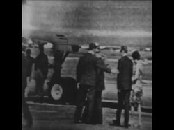 SYND 26/7/70 FIDEL CASTRO GREETS BULGARIAN DELEGATION AT AIRPORT News Clip