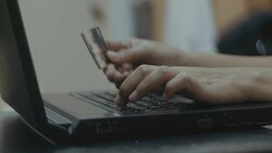 Online shopping Stock Footage