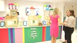 A look at the first 3D candy printer, now available at Dylan's Candy Bar News Clip