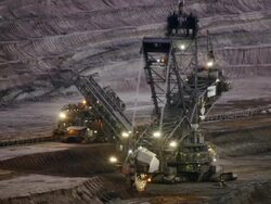 Open Cast Mining Stock Footage