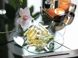 Aromatic incense burning Stock Footage