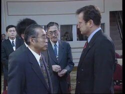 UK: LONDON: WORLD'S FOREIGN MINISTERS DISCUSS NUCLEAR CRISIS (2) News Clip