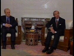 SYRIA: MEETING BETWEEN US SECRETARY OF STATE AND SYRIAN PRESIDENT News Clip