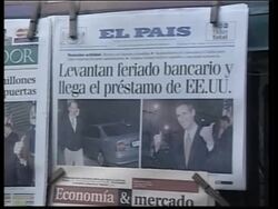 Banks poised to reopen after US boost, people queue News Clip