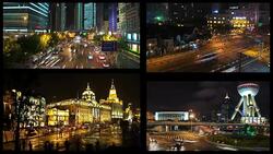 Video Montage Shanghai/China Stock Footage