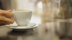 Coffee time Stock Footage