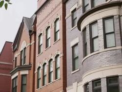 MS PAN Prairie District apartments day Stock Footage