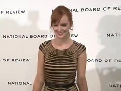 Ahna O'Reilly at National Board of Review Awards Gala - Red Carpet at Cipriani 42nd Street on 1/10/2012 in New York City, NY. Stock Footage