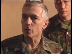 BALKANS: KOSOVO: GENERAL CLARK VISITS News Clip