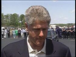 USA - Clinton Reactions To Situation In Gorazde News Clip