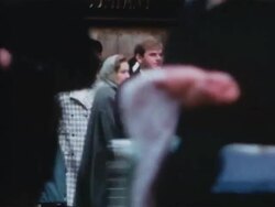 Montage: 1966 Downtown Chicago street scenes Stock Footage