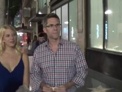 John Henson talks about current news headlines as Stock Footage