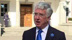 British troops deploy to Estonia as part of a major NATO mission to deter Russian Agression News Clip