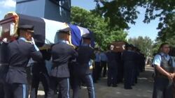 VOICED : Nicaragua rinde homenaje a policias asesinados News Clip