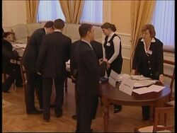 Russian citizens living in Georgia vote News Clip