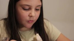 eating Stock Footage