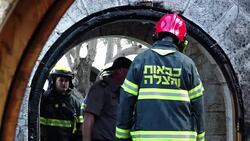 CLEAN : FILE: Israel arrests Jewish suspects over miracle church arson News Clip