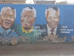 Concern For Nelson Mandela Continues As He Battles A Lung Infection Stock Footage