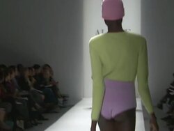 EVENT CAPSULE CLEAN: Mercedes-Benz Fashion Week Spring 2010 - Allude, New York, NY, 09/17/09  Stock Footage