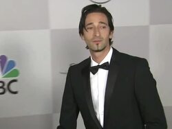 Adrien Brody at the NBC Universal's 68th Annual Golden Globes After Party at Beverly Hills CA. (Footage by WireImage Video/GettyImages) Stock Footage