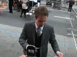 Sam Rockwell at the Iron Man 2 Premiere at El Captain Theater in Hollywood at the Celebrity Sightings in Los Angeles at Los Angeles CA. (Footage by WireImage Video/GettyImages) Stock Footage