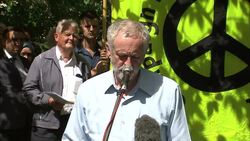 Jeremy Corbyn MP speaking at CND rally News Clip