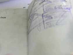 passport Stock Footage