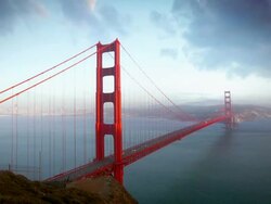 Golden Gate Bridge, San Francisco Stock Footage