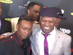 Booker T. Jones at 28th Annual Rock and Roll Hall Of Fame Induction Ceremony - Arrivals 4/18/2013 in Los Angeles, CA.(Footage by WireImage Video/Getty Images Entertainment Video) Stock Footage