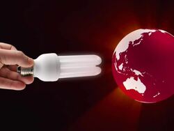 Bulb #1 HD red Stock Footage