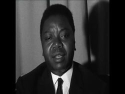 CAN243 FORMER PRESIDENT OF KATANGA DELIVERS STATEMENT ABOUT THE CONGO CRISIS Instructional Video